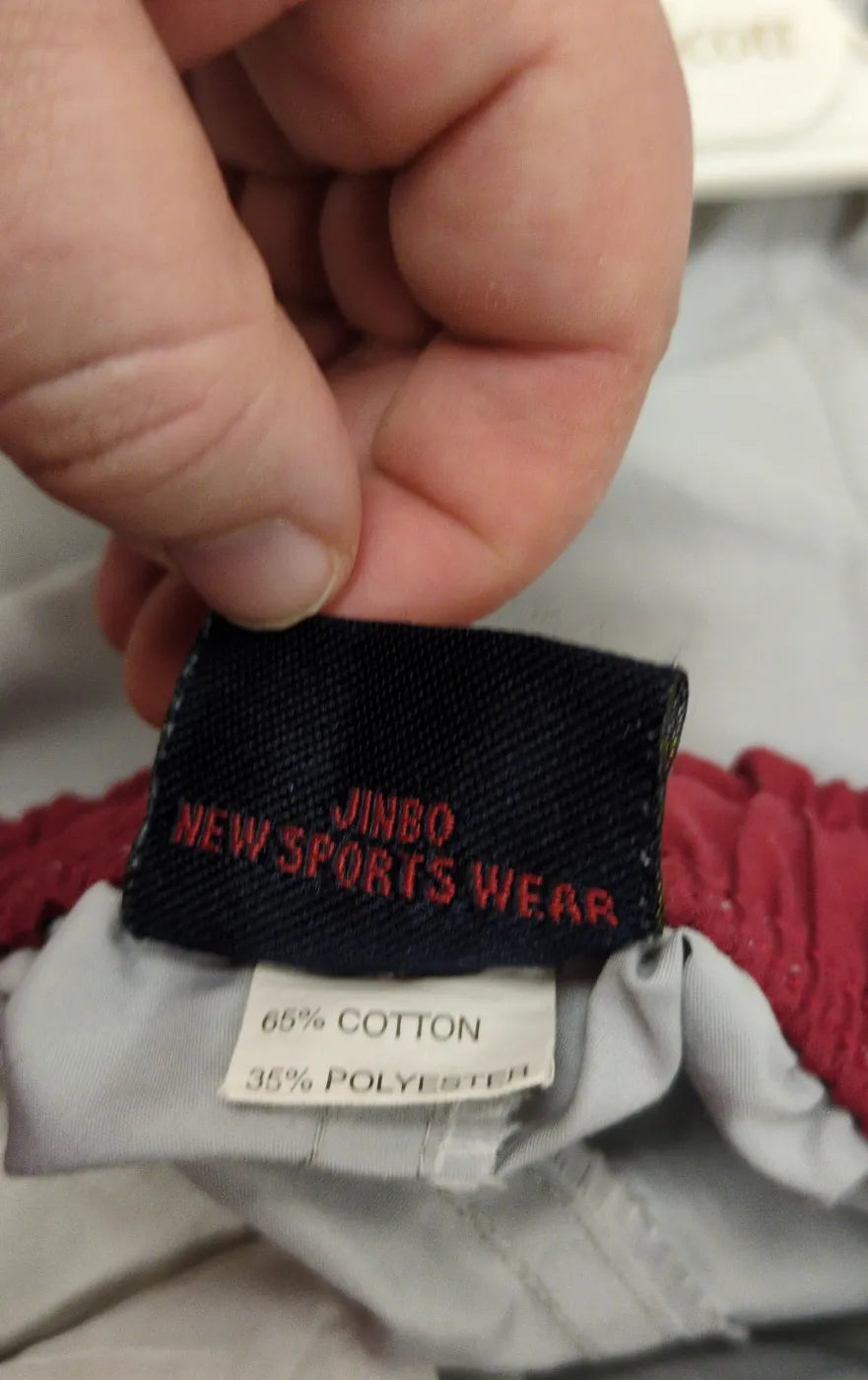 Jinbo New Sports Wear grå cargoshorts