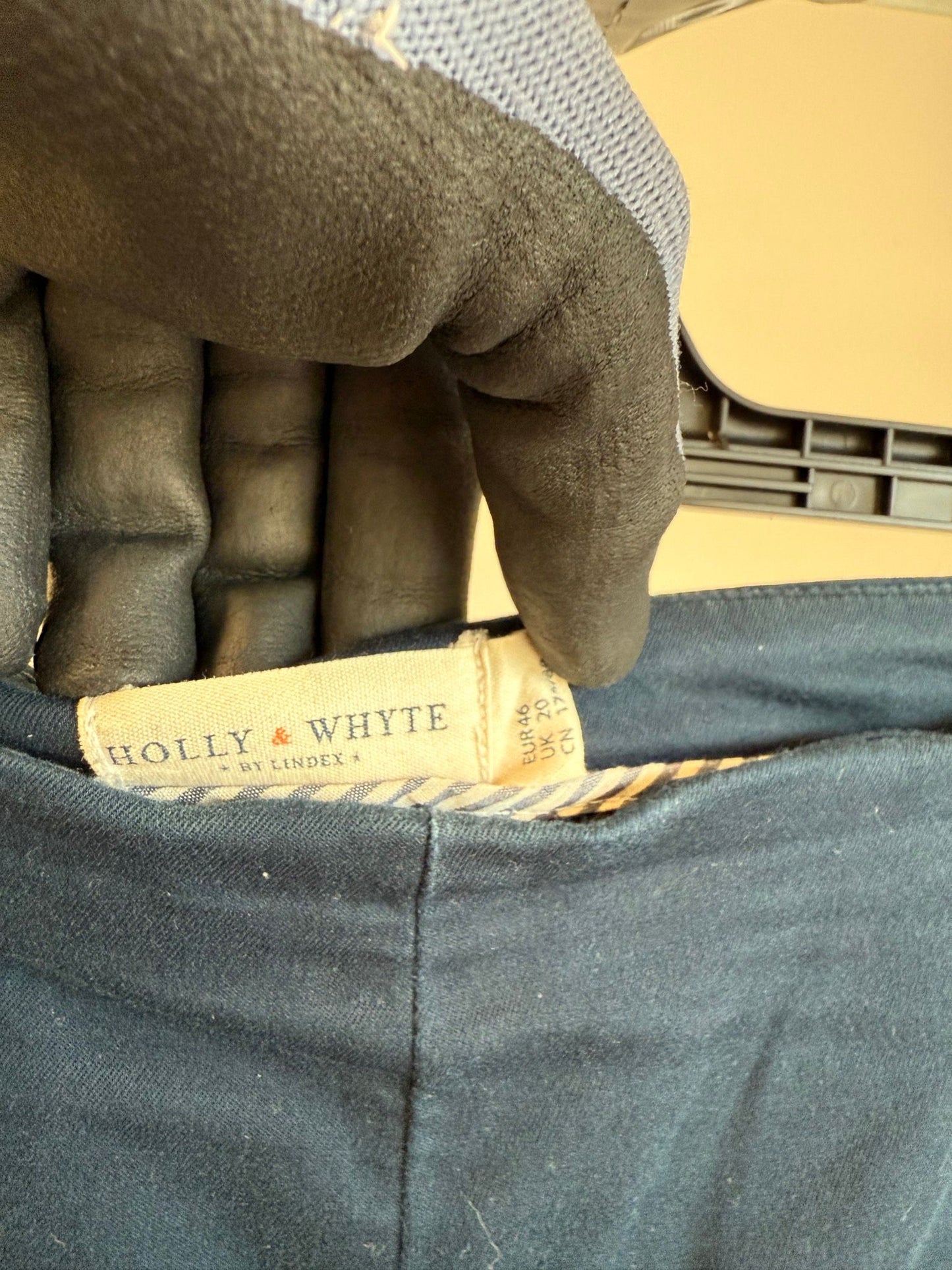 Holly & Whyte marinblå byxor