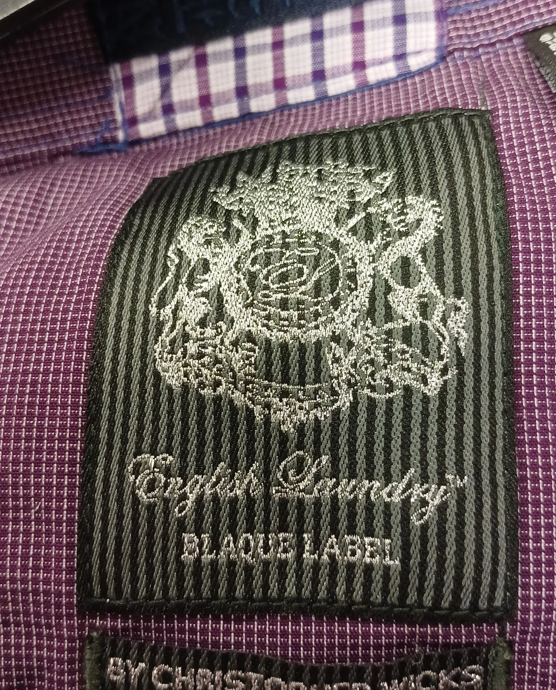 English Laundry Blaque Label rutig skjorta