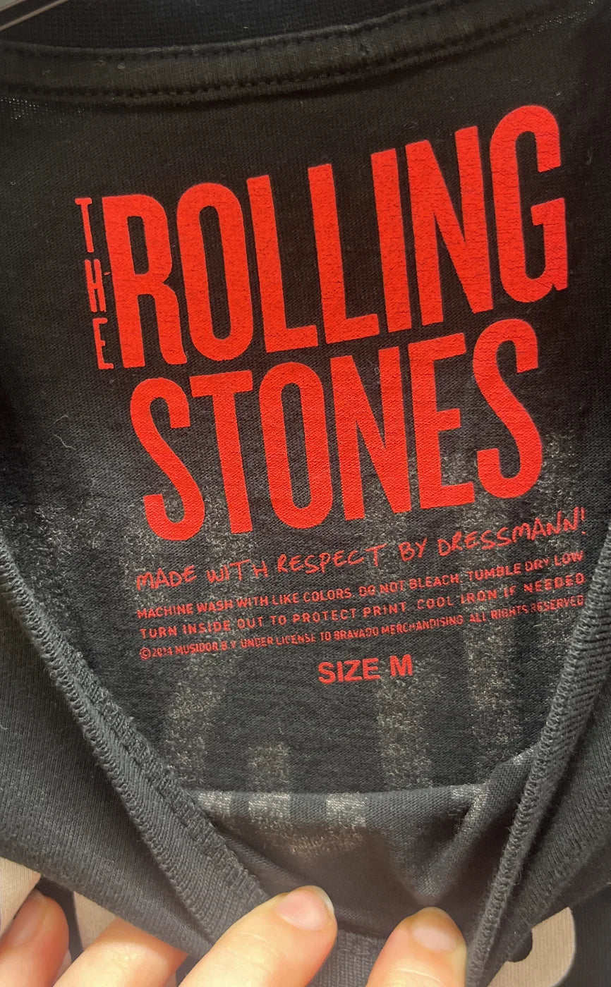 Dressmann Rolling Stones T-shirt med tryck
