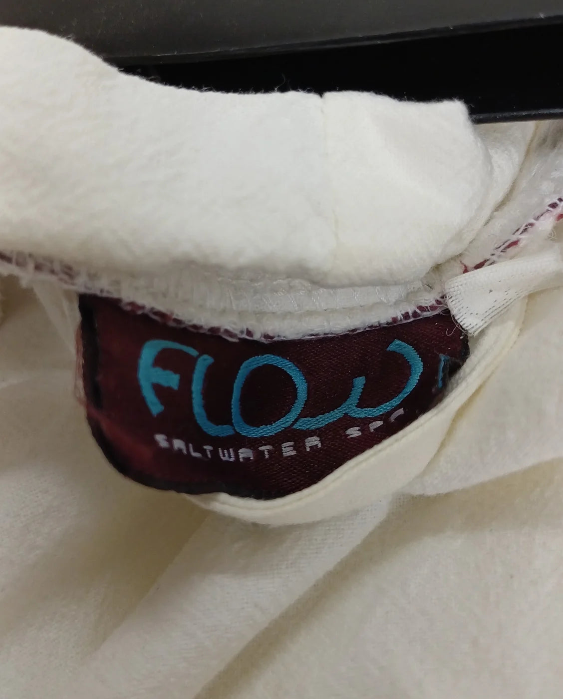 Flow Saltwater Sports vit frottérock