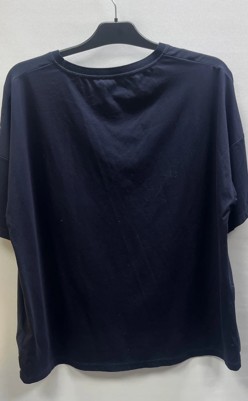 COS oversize marinblå t-shirt