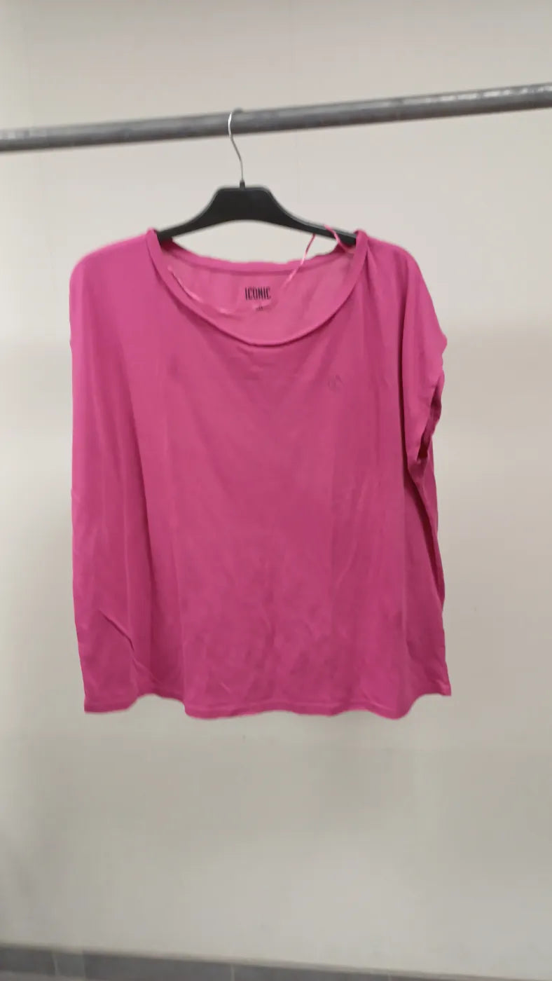 Iconic rosa kortärmad t-shirt