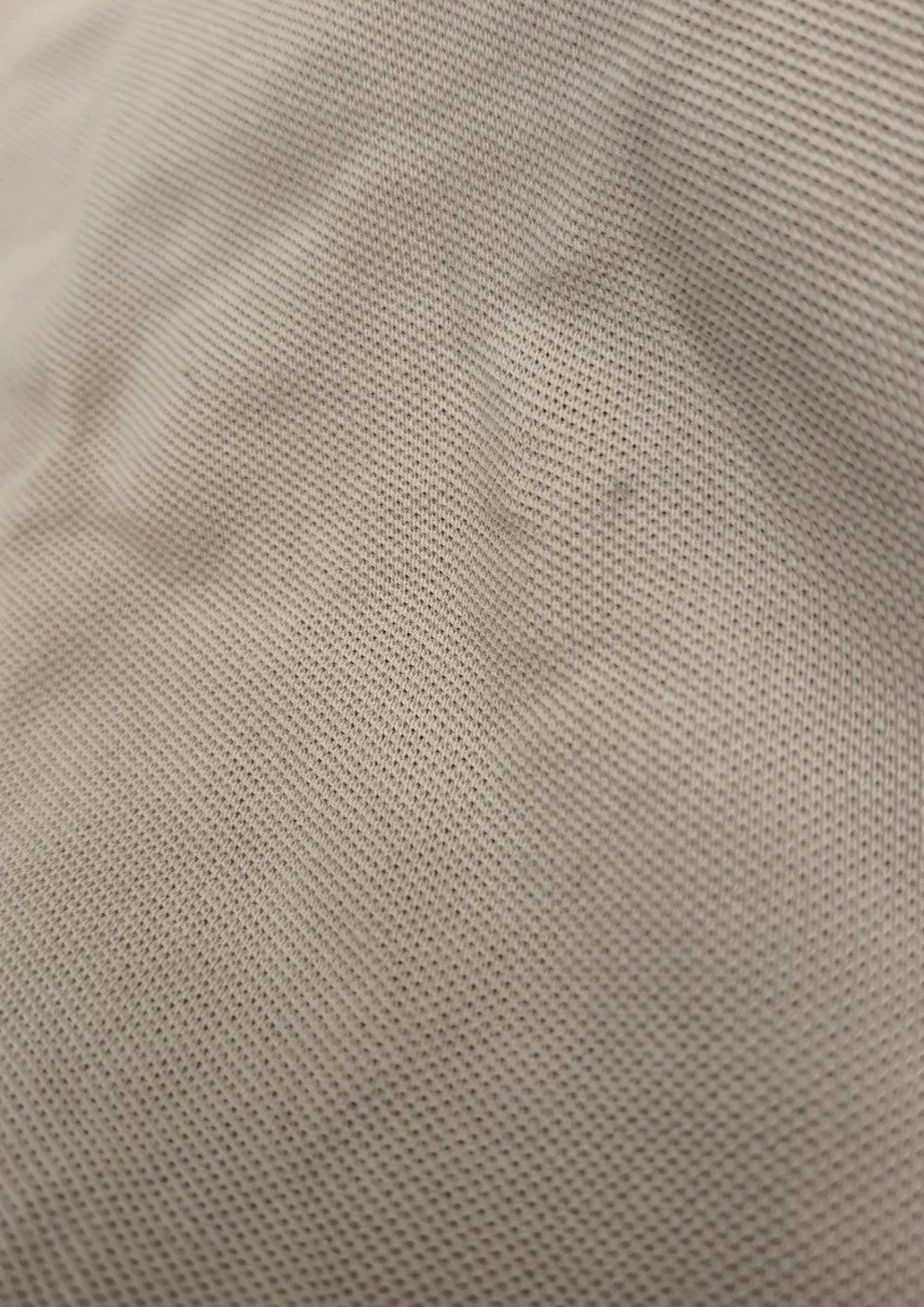 Dressmann beige pikétröja XL