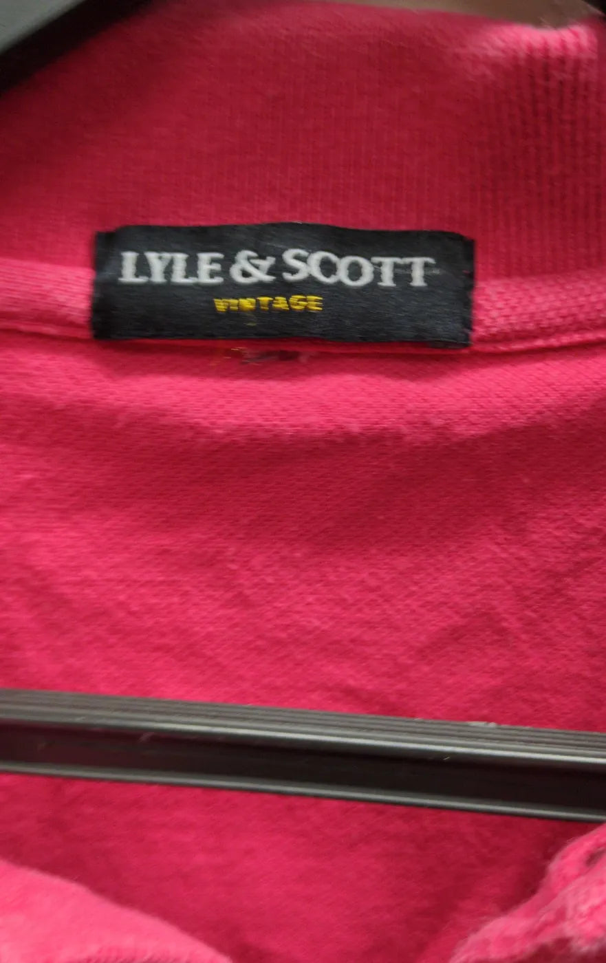 Lyle & Scott Vintage rosa pikétröja