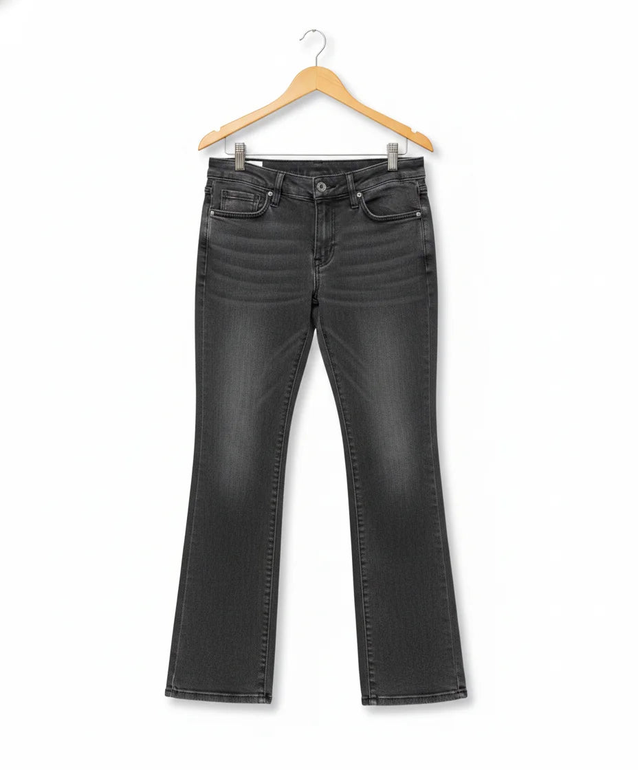 Perfect Jeans gråtvättade jeans med hög midja