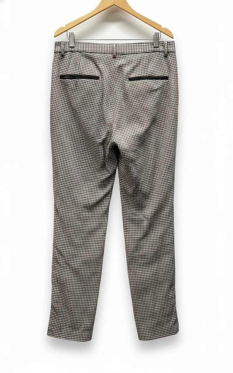 H&M rutiga slimbyxor