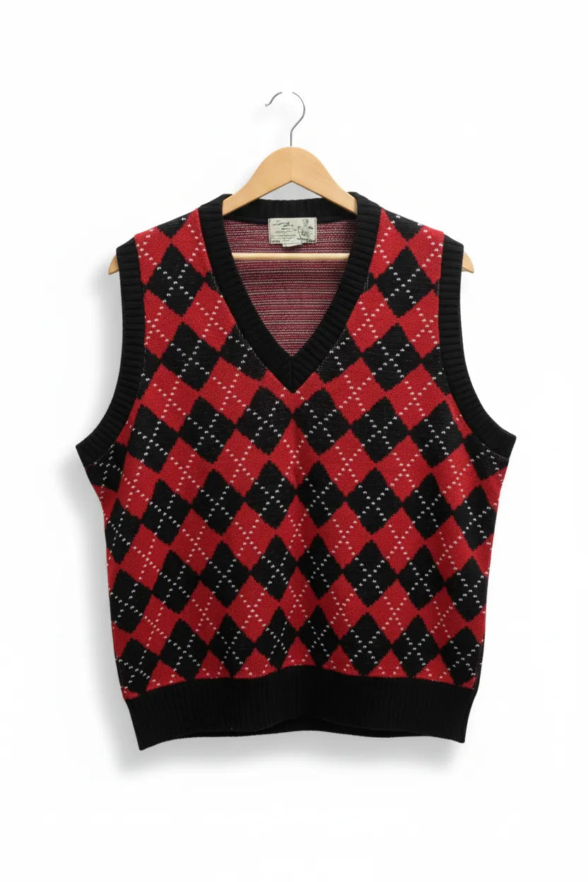 The Argyle Sweater Co. Argyle-vest