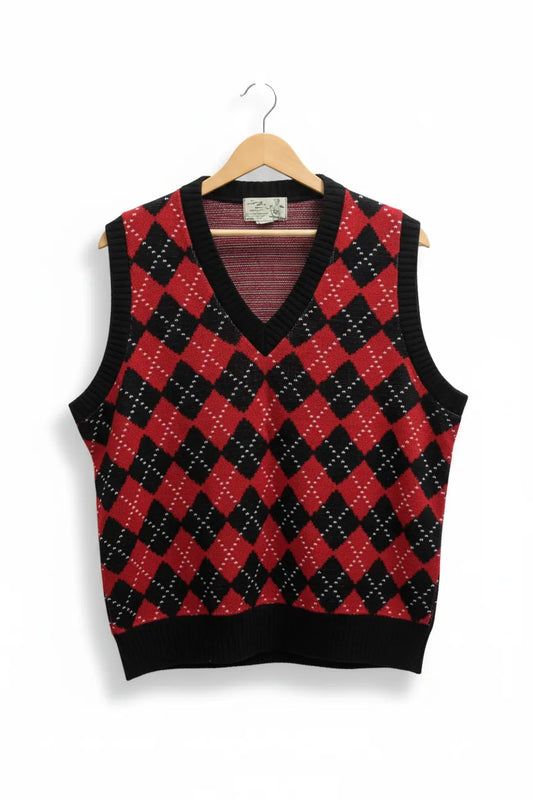 The Argyle Sweater Co. Argyle-vest