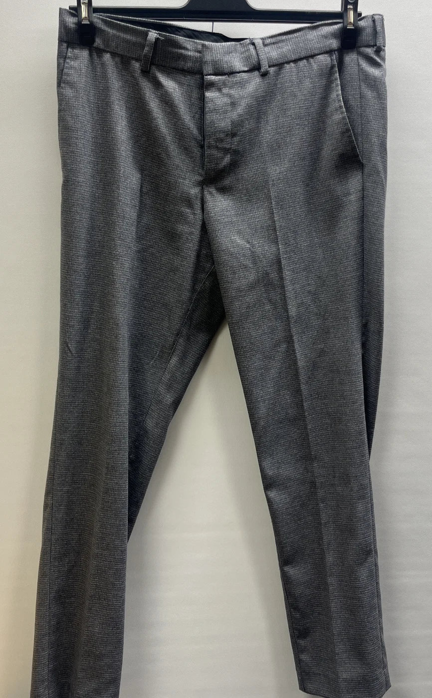 Selected Homme grå slim fit-byxor