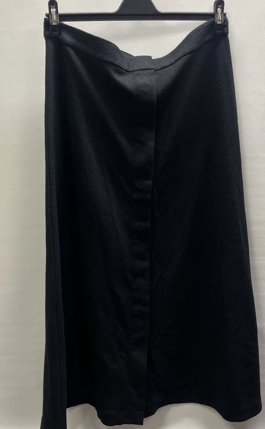 COS svart midikjol