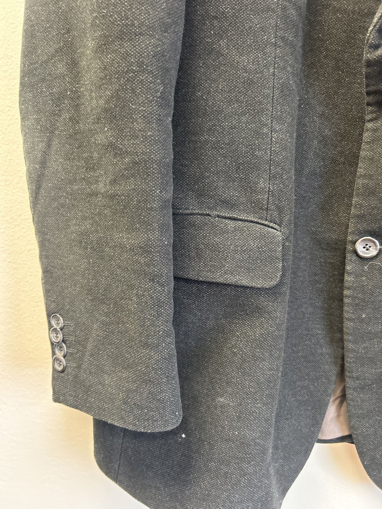 Park Lane Collection svart kavaj i canvastyg