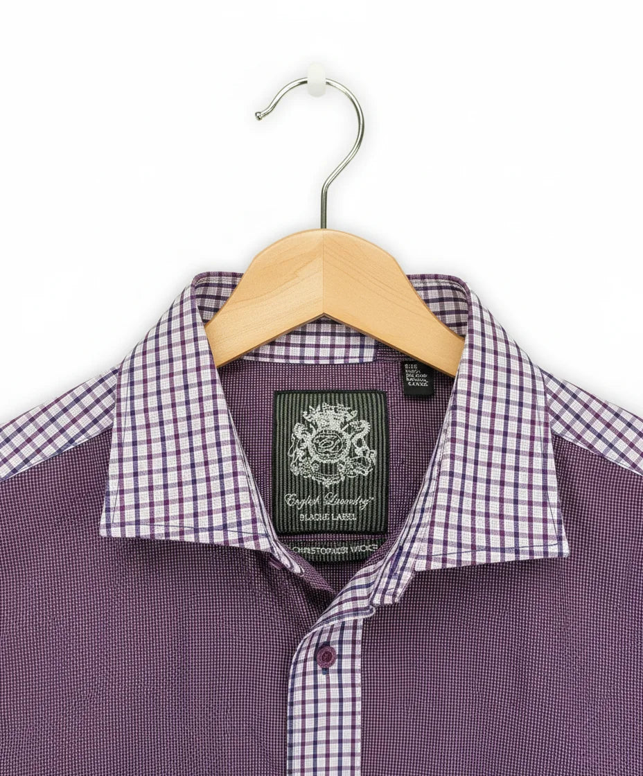 English Laundry Blaque Label rutig skjorta