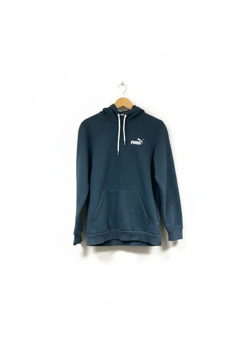 Puma blå huvtröja