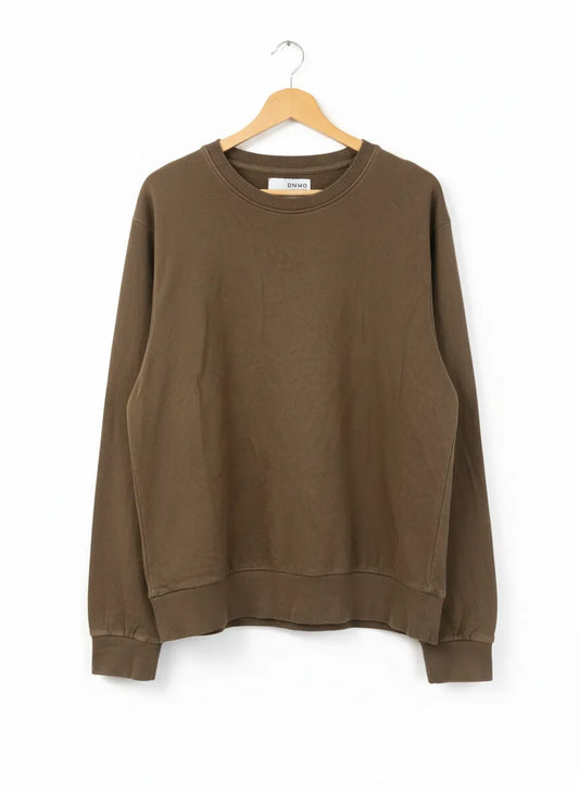 DNMD brun sweatshirt i bomull XL
