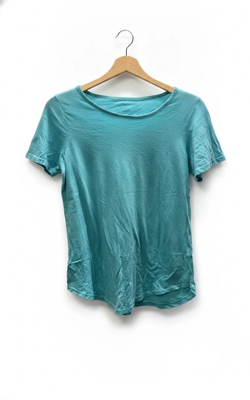 BASIC U kortärmad t-shirt i teal