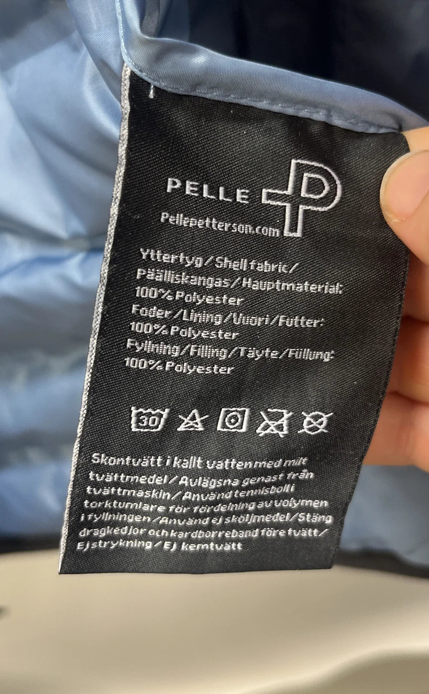 Pelle P vadderad quiltad väst blå