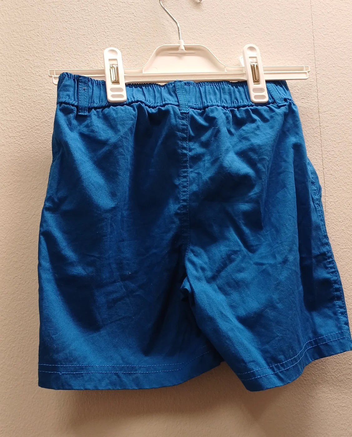 Lupilu blå bomullsshorts för pojkar
