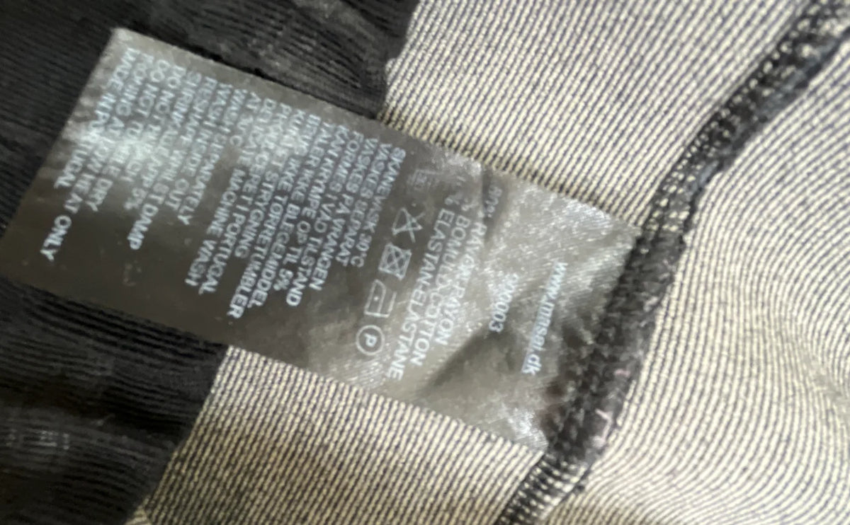 Masai svarta ribbade leggings