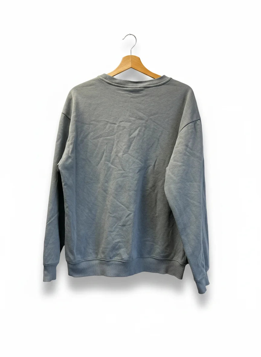 H&M Sweatshirt i Relaxed Fit i grått