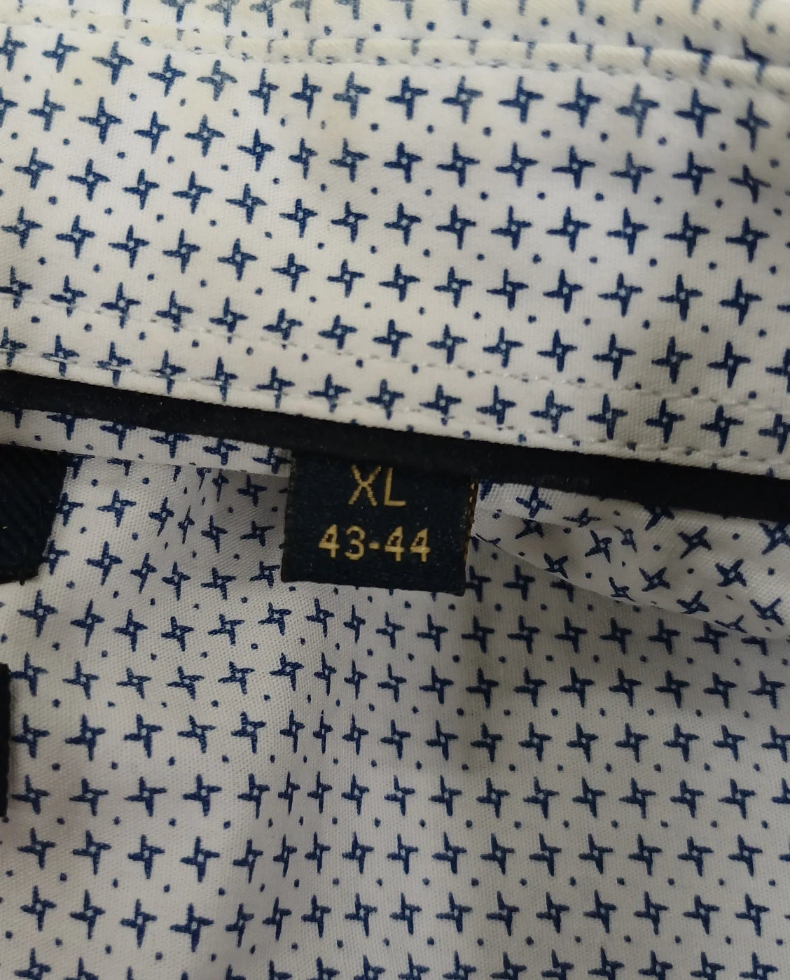 FS Finest Shirtmaker mönstrad bomullsskjorta