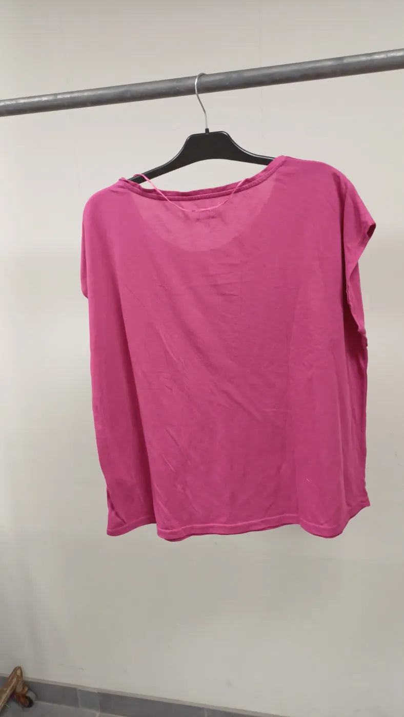 Iconic rosa kortärmad t-shirt