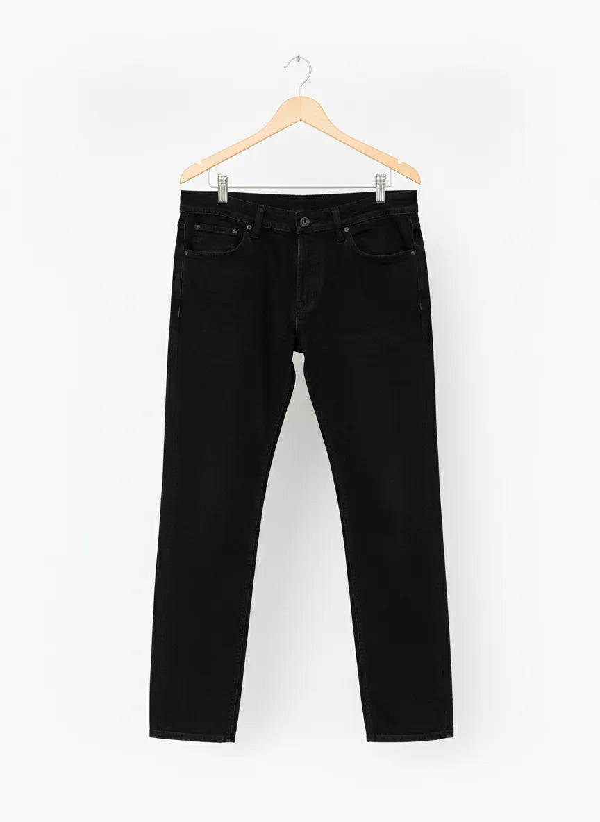 Dressmann svarta jeans i denim