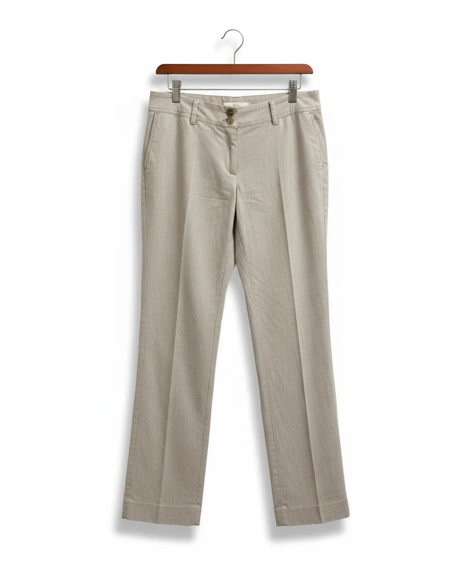 GR DESIGN beige linnebyxor