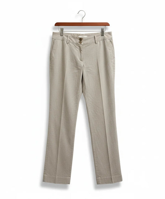GR DESIGN beige linnebyxor