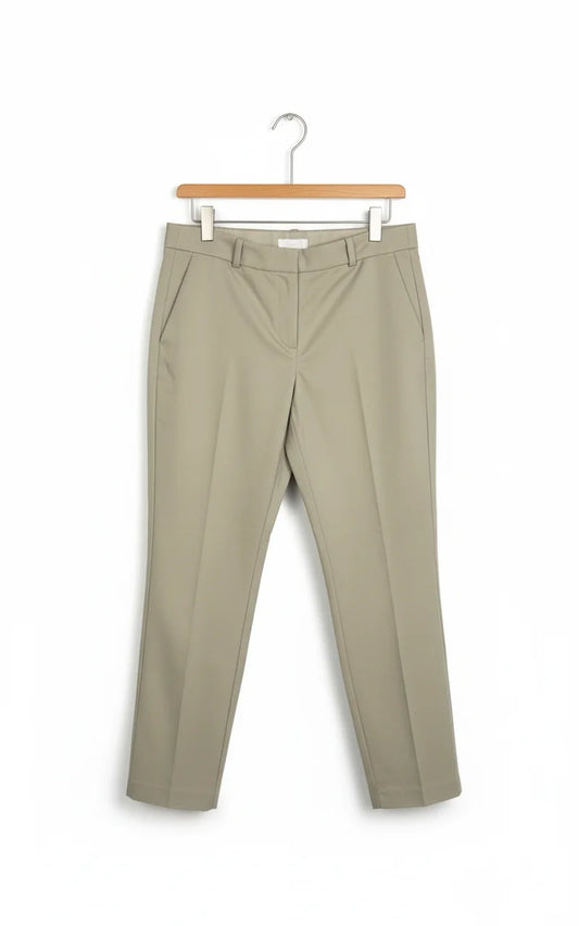 H&M beige raka byxor