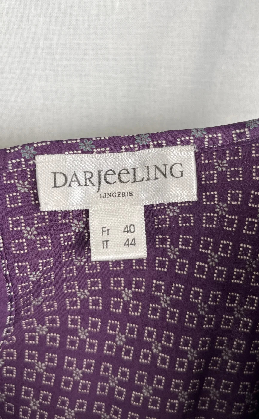 Darjeeling mönstrad lila underklänning