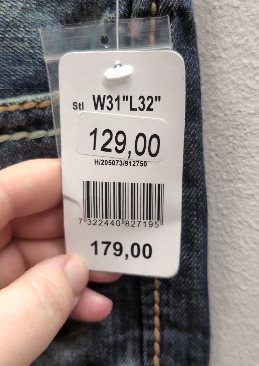 Northon Jeanswear slitna jeans i denim