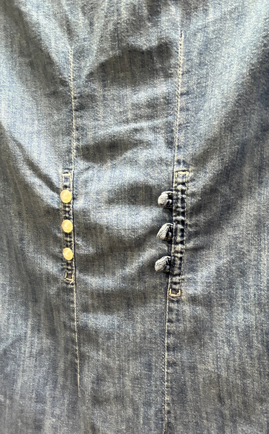 Hunkydory denimskjorta med knappar