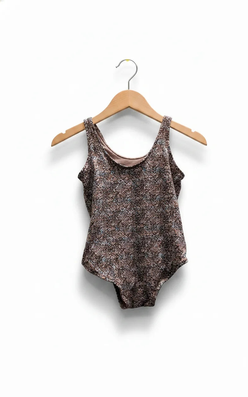H&M blommig baddräkt för flickor