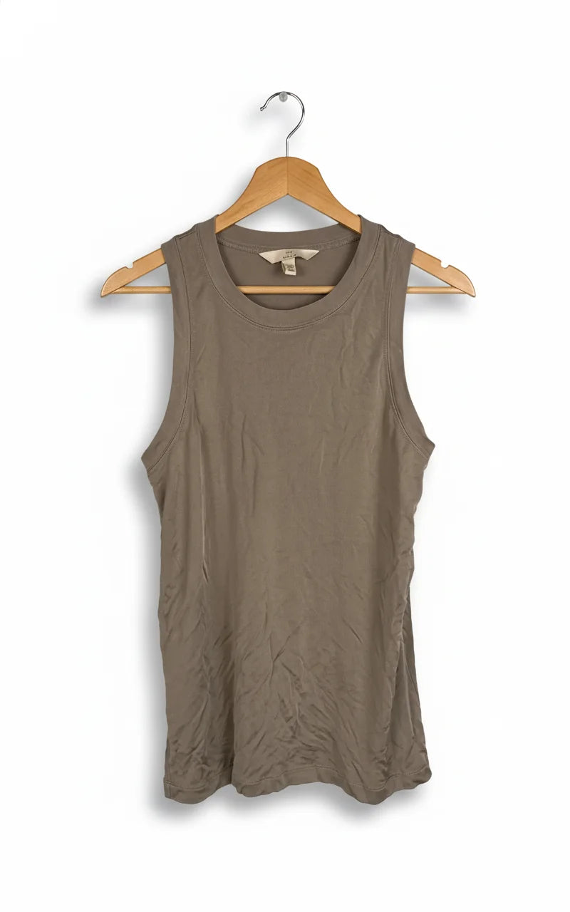 H&M linne i sidenblandning