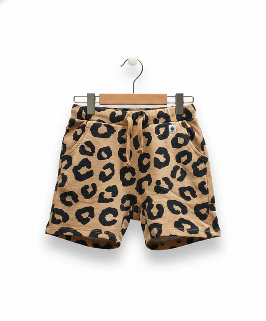 Lindex baby shorts med leopardmönster
