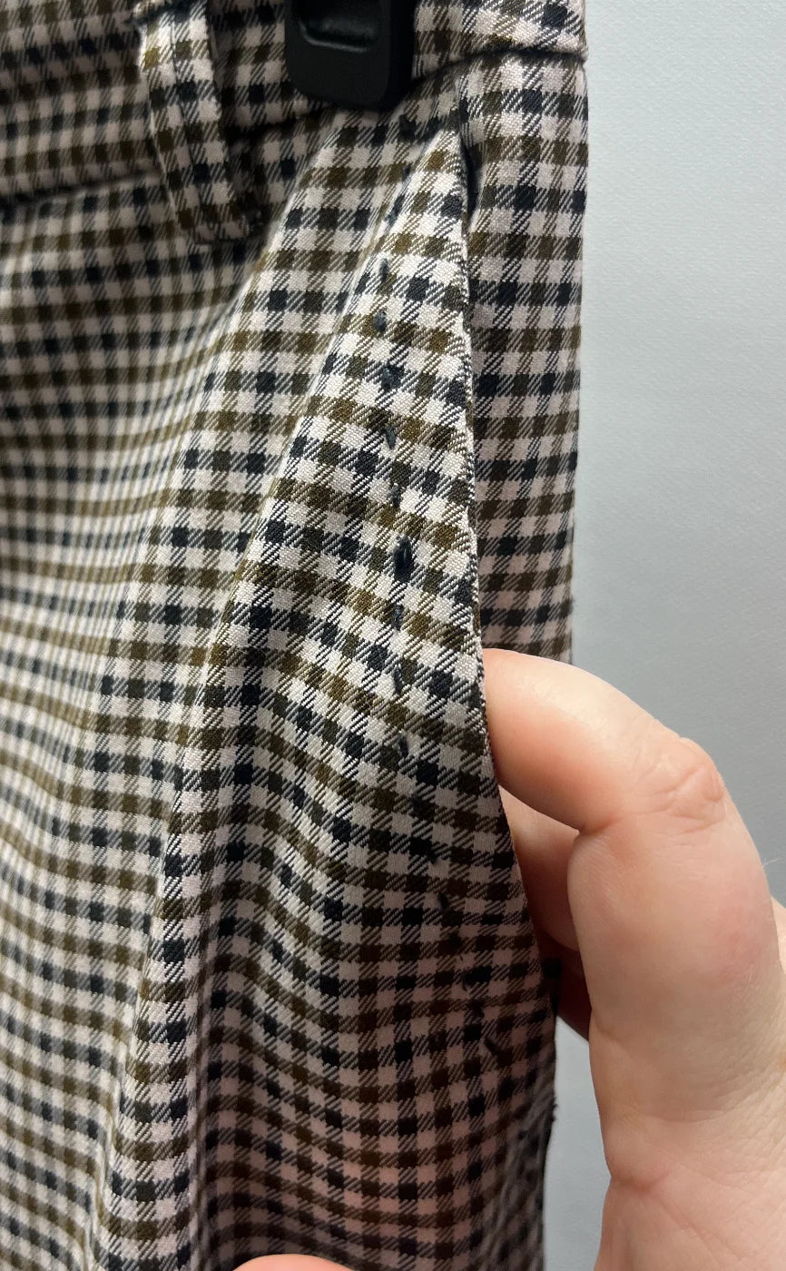 H&M rutiga slimbyxor