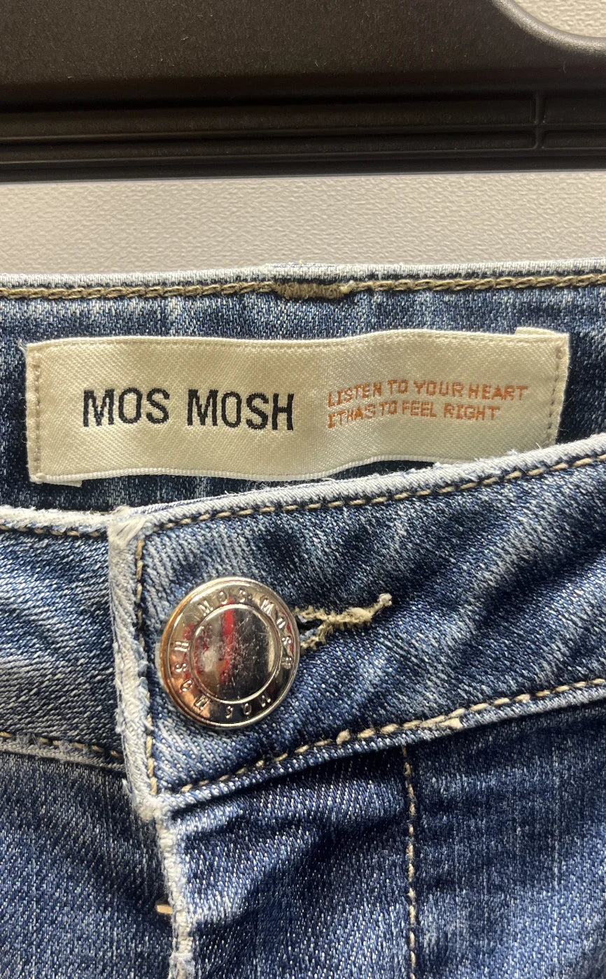 Mos Mosh smala blå jeans