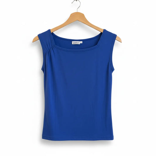 Gina Tricot blå ärmlös topp