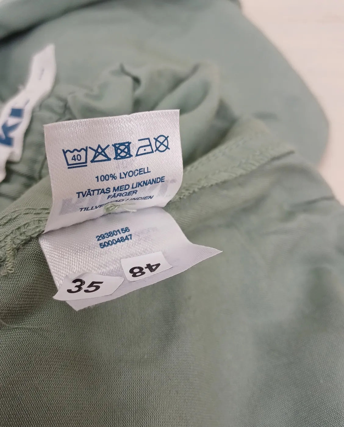 Rikiki barn cargo-byxor i ljus salviagrön