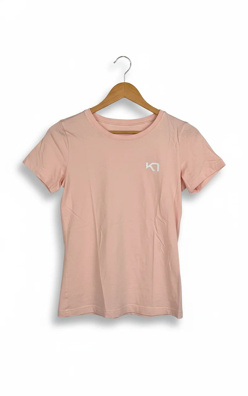 Kari Traa rosa t-shirt med kort ärm
