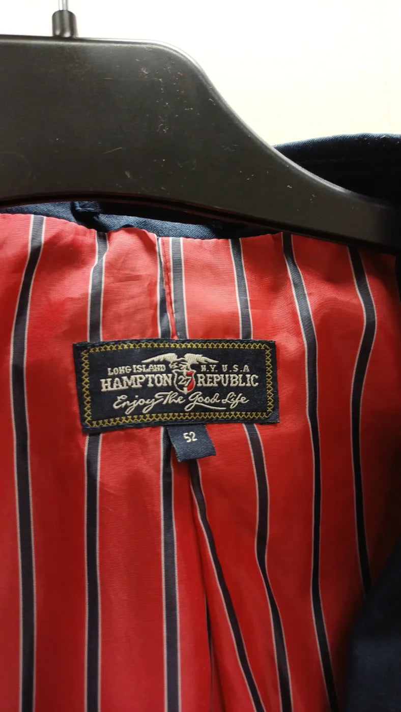 Hampton Republic marinblå blazer