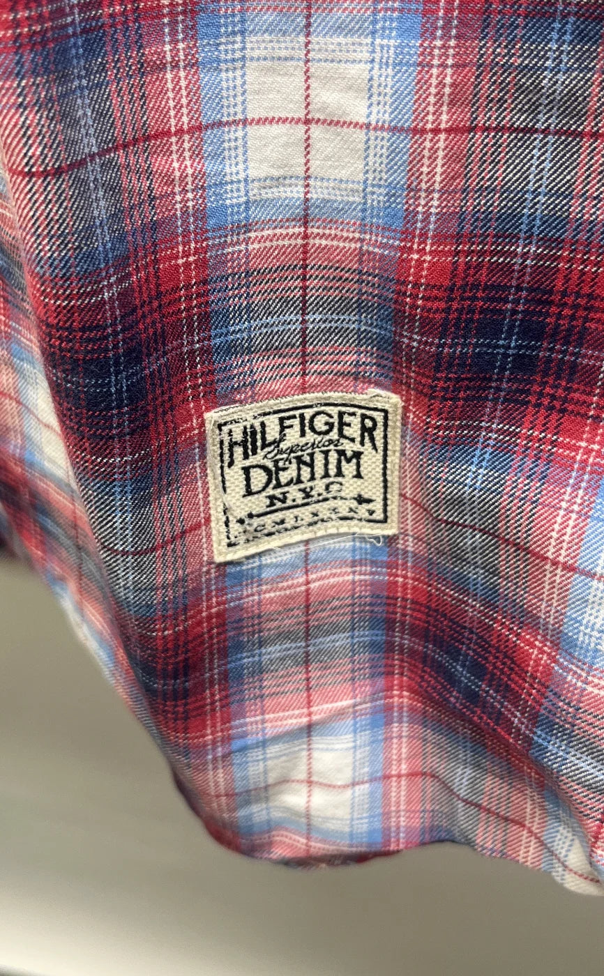 Hilfiger Denim rutig skjorta