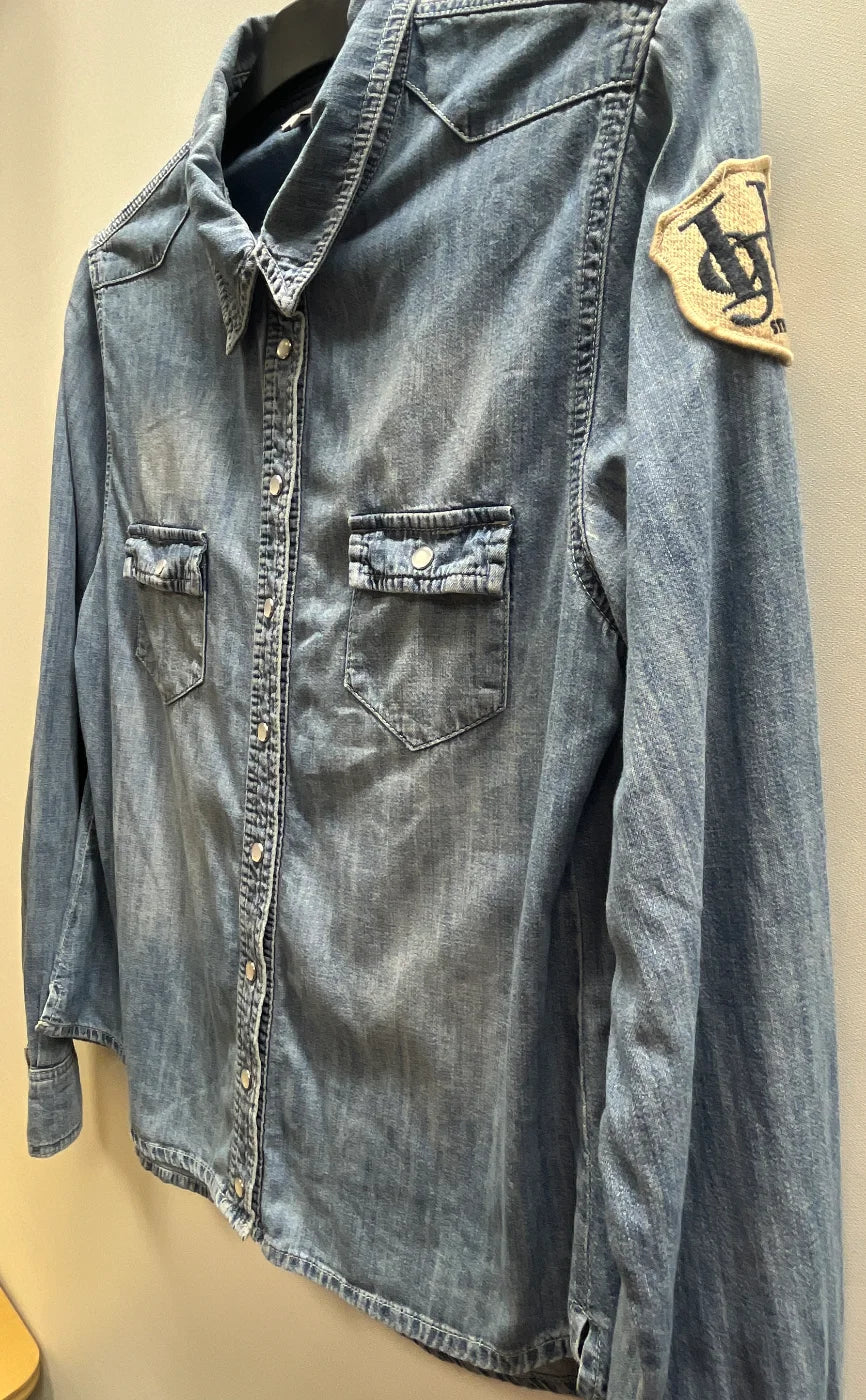Hunkydory denimskjorta med knappar