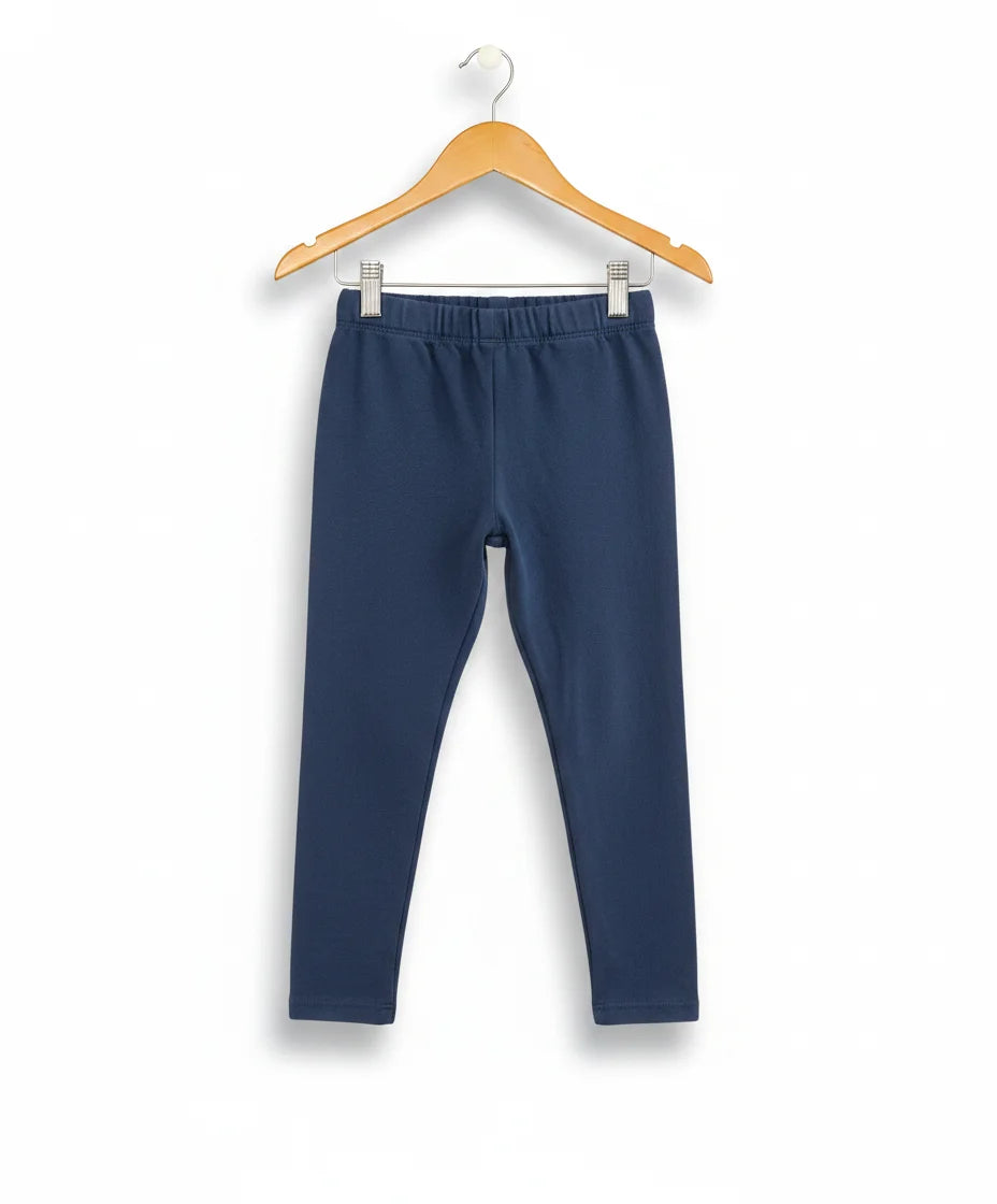 Lindex barn marinblå leggings