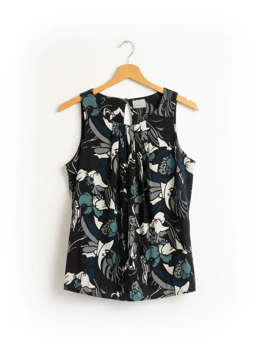 Vero Moda mönstrad ärmlös topp