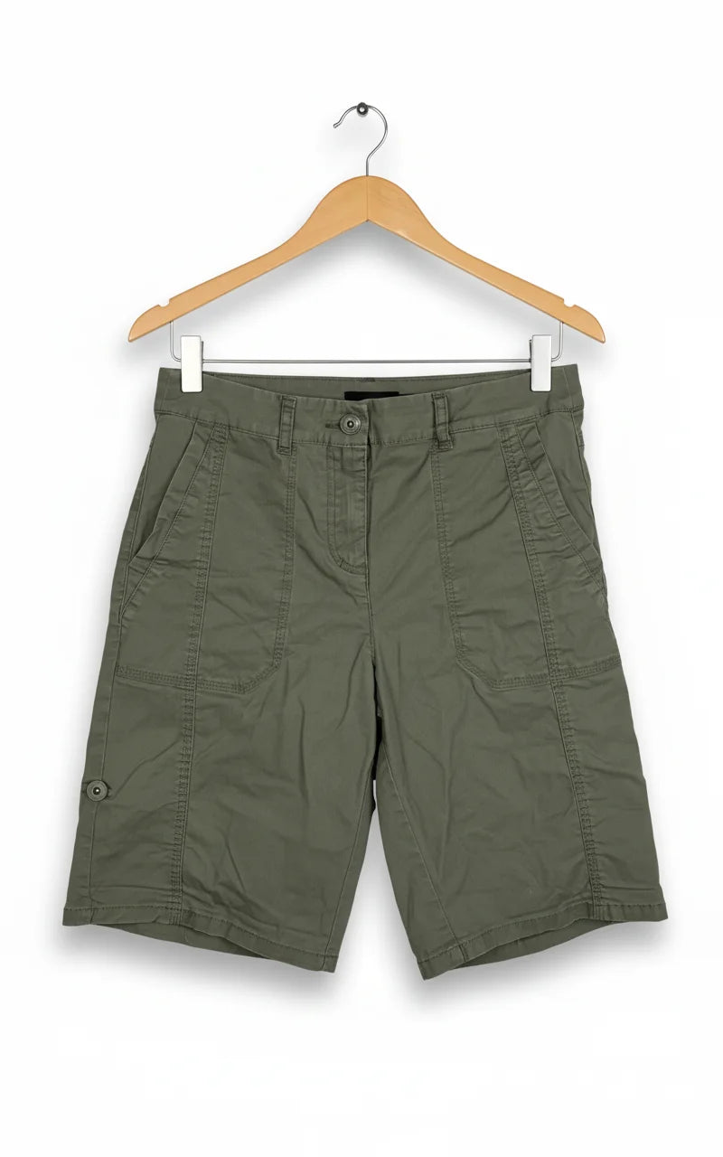 Brandtex olivgröna cargoshorts