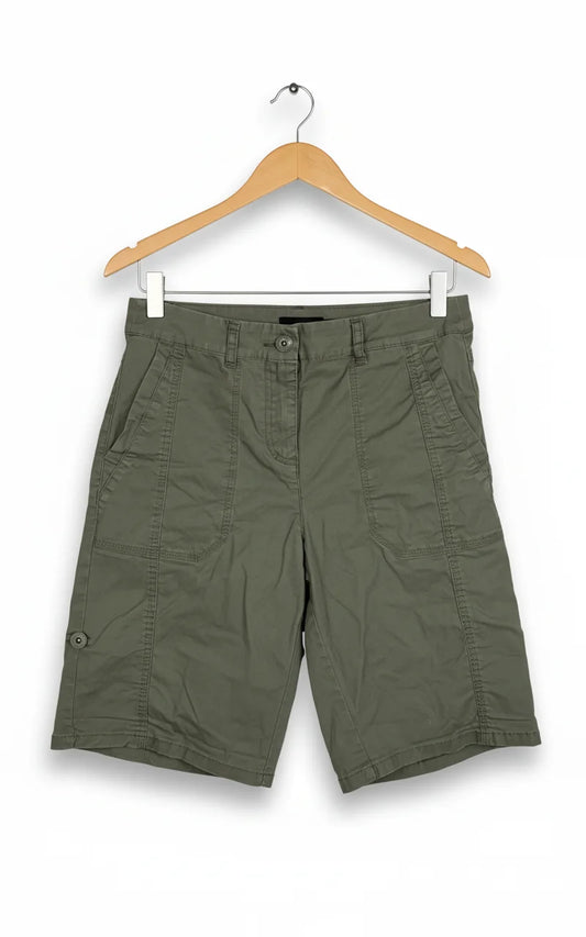 Brandtex olivgröna cargoshorts