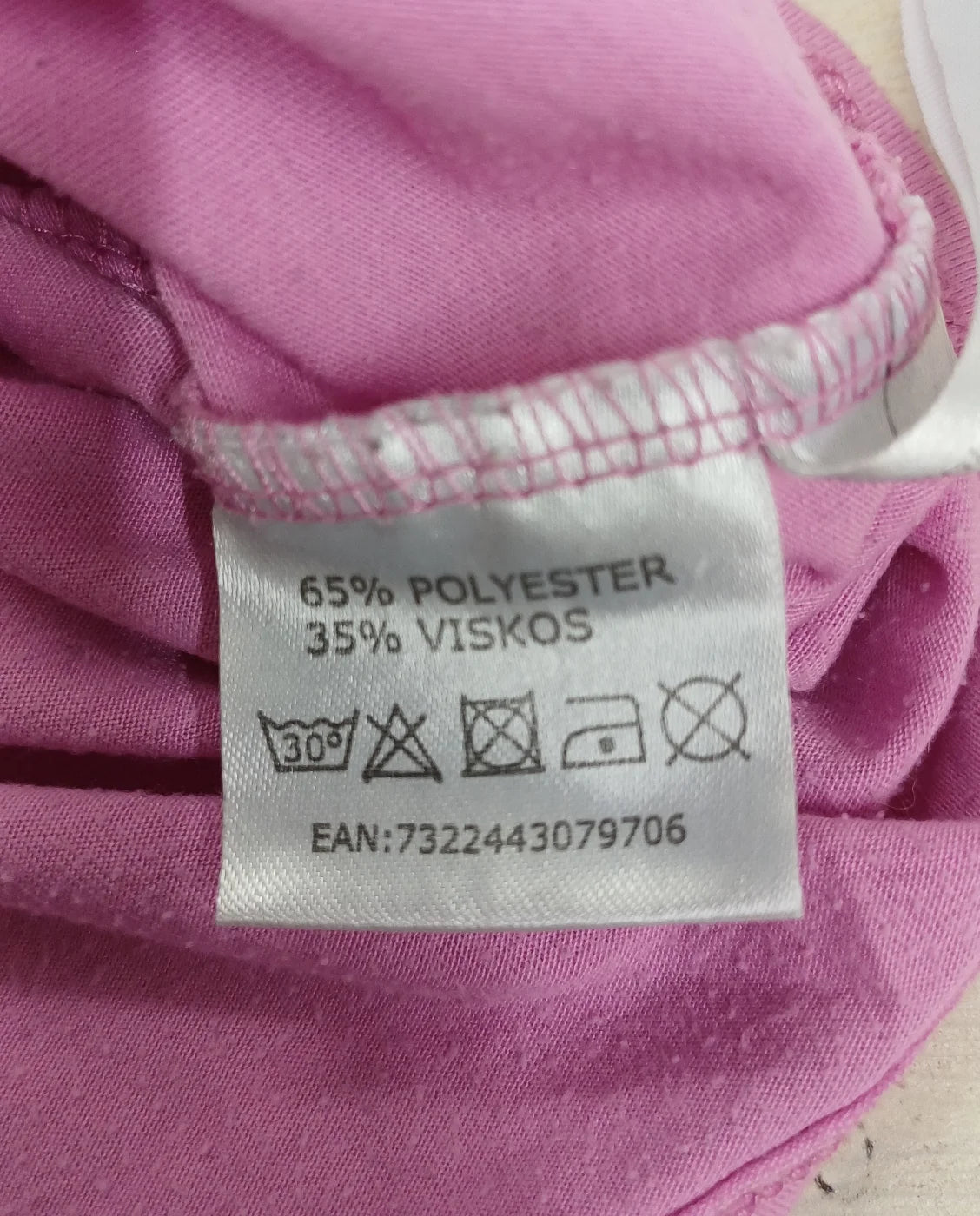 PXS Phelix Sports rosa t-shirt med tryck för flickor