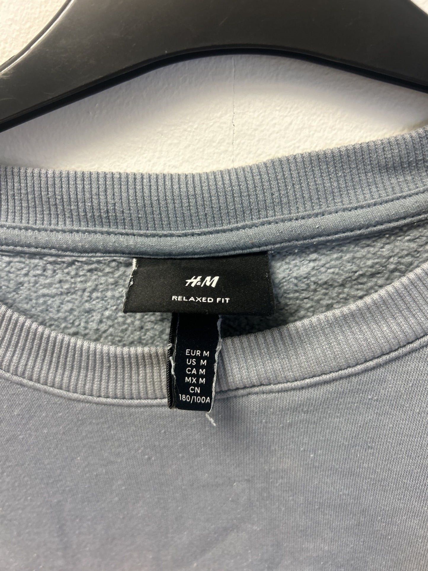 H&M Sweatshirt i Relaxed Fit i grått